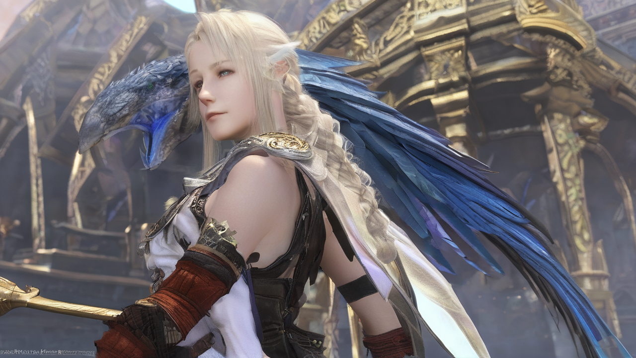 Bohaterowie Final Fantasy XVI w dynamicznej scenie walki z magicznymi efektami
