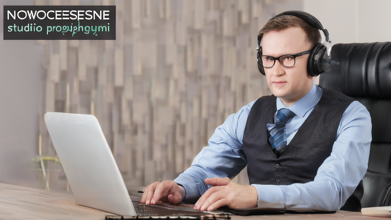 Nowoczesne studio deweloperskie z programistami pracującymi nad grami w profesjonalnym środowisku